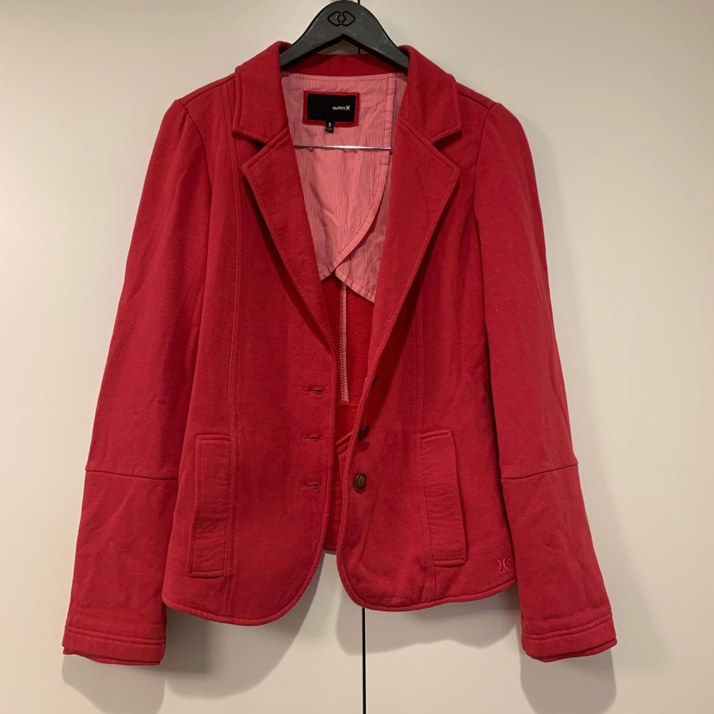 🤩brand new🤩Hurley red blazer